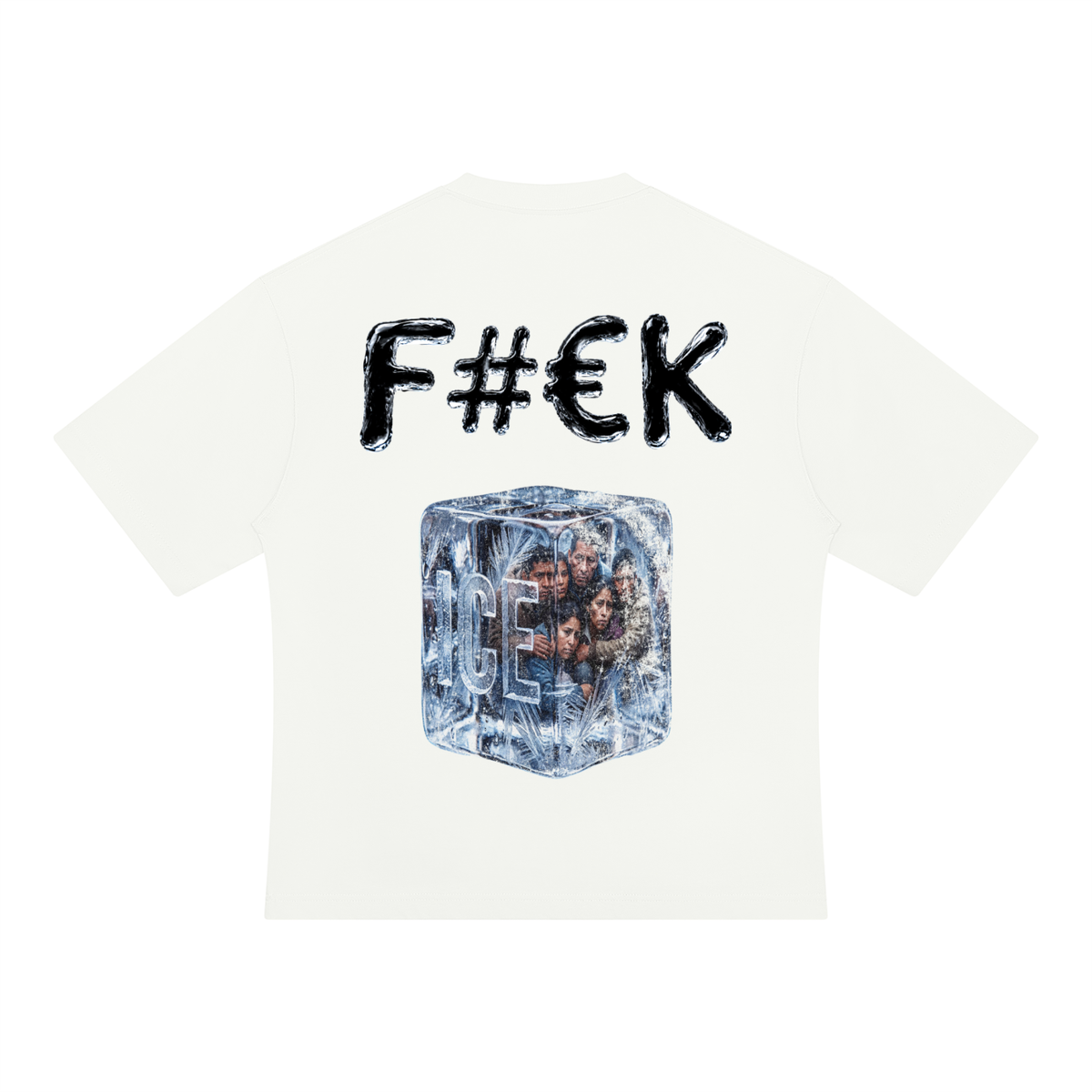 “F#Çk ICE” Heavyweight T-Shirt
